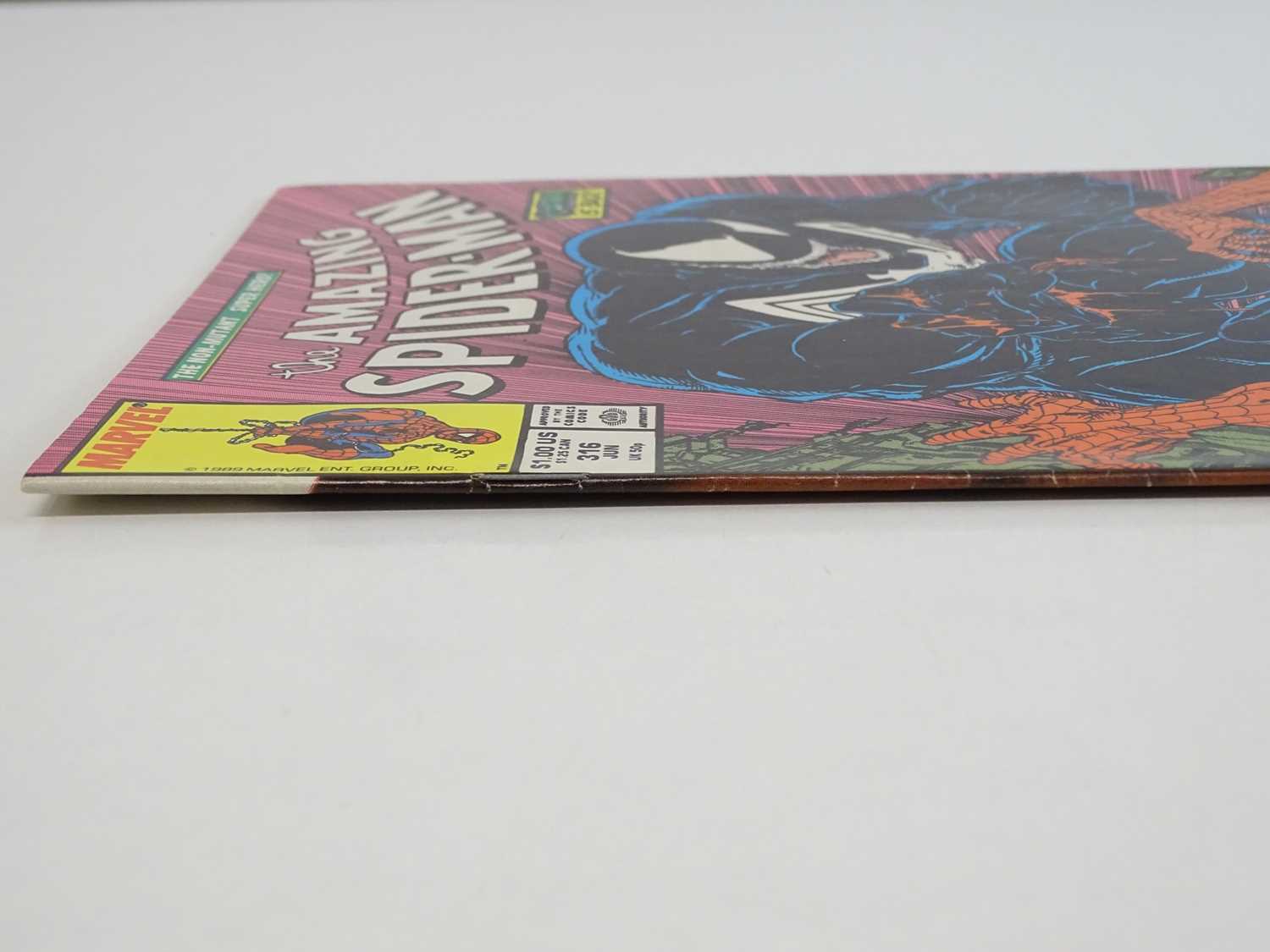 AMAZING SPIDER-MAN #316 - (1989 - MARVEL) - Classic Cover - First Venom cover + Black Cat appearance - Image 8 of 9