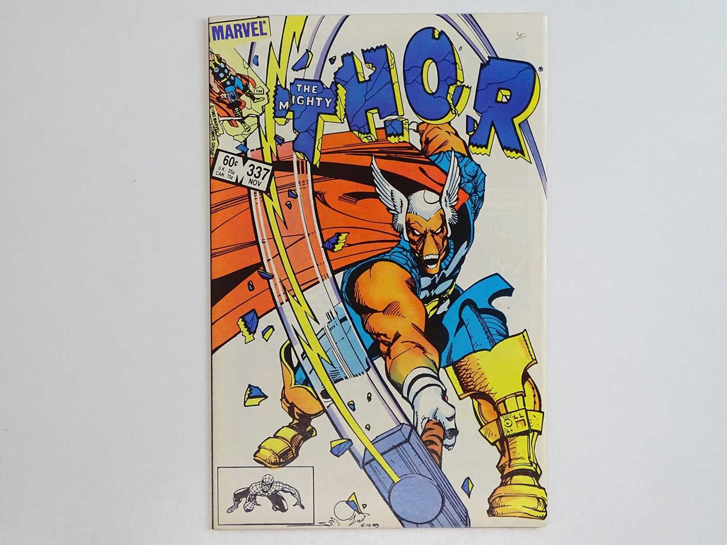 THOR #337 - (1983 - MARVEL) - First appearance of Beta Ray Bill - Cover by Walt Simonson + the first