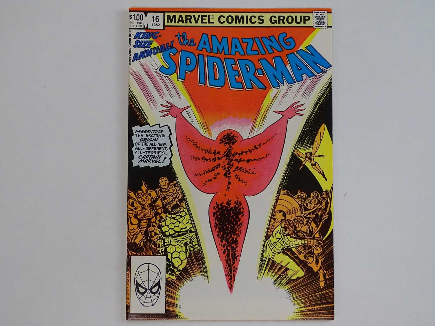 AMAZING SPIDER-MAN ANNUAL #16 - (1966 - MARVEL) - First appearance and Origin of Monica Rambeau (