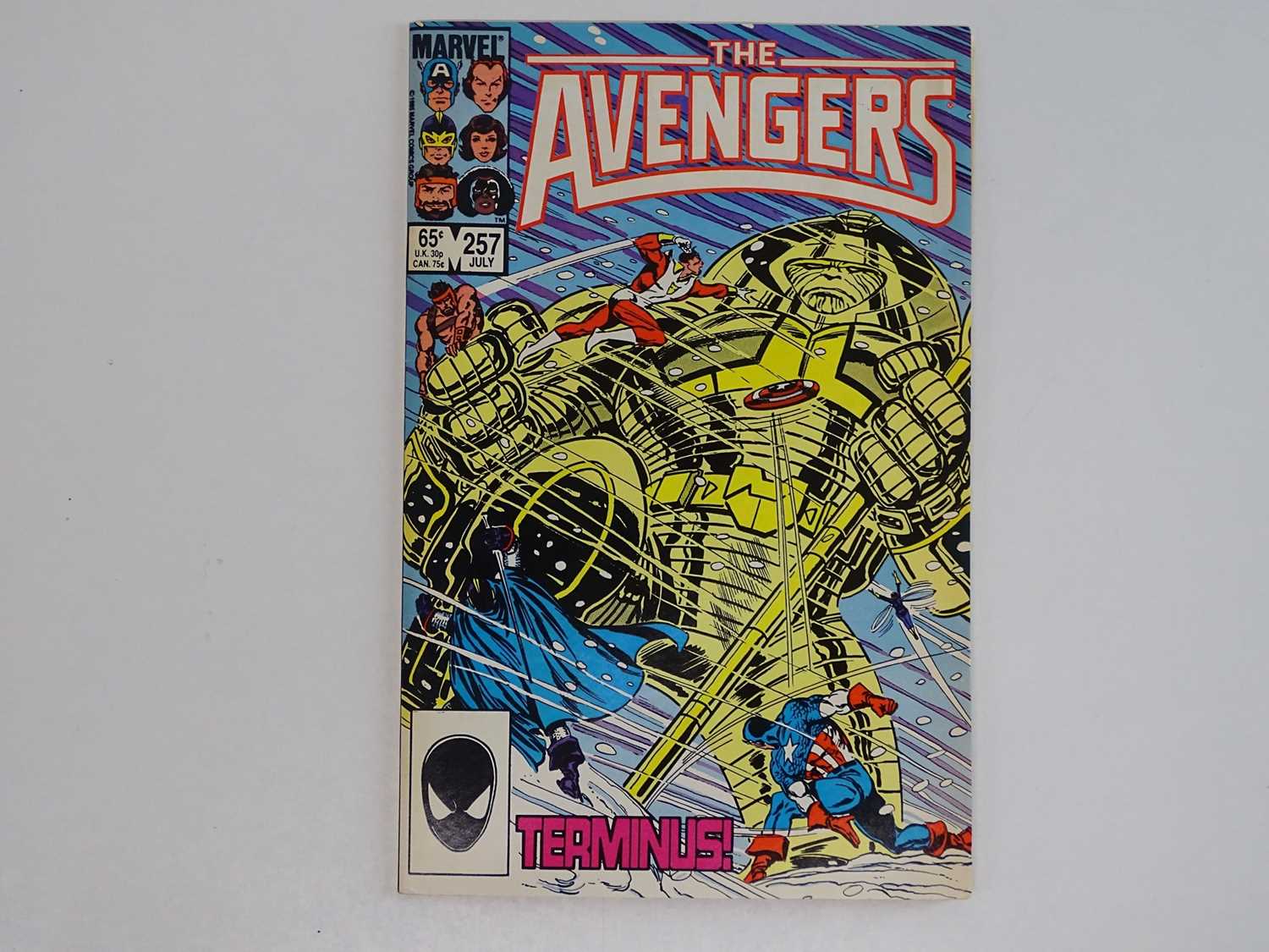 AVENGERS #257 - (1985 - MARVEL) First appearance of Nebula (Guardians of the Galaxy) + Captain