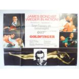 JAMES BOND: GOLDFINGER (1965) - German A0 - 33" x 47" (84 x 119 cm) - First Release - Rare large