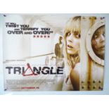 TRIANGLE - Signed by Director Christopher Smith (2009) - 30" x 40" (76 x 102 cm) - UK Quad -