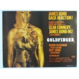 JAMES BOND : A pair of JAMES BOND related commercial posters comprising: GOLDFINGER (1997) -
