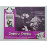 COUNTESS DRACULA (1971)- Full set of original US lobby cards for this vampire horror thriller '