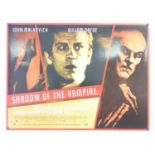 HORROR LOT of UK Quads (10 in lot) ALL rolled to include BLOOD : THE LAST VAMPIRE; SHADOW OF THE