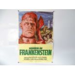 HORROR OF FRANKENSTEIN (1970) - international one sheet - folded