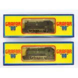 A pair of GRAHAM FARISH (GRAFAR) OO gauge Pannier tank steam locomotives comprising BE1W in GWR