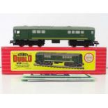 A HORNBY DUBLO 2233 OO gauge 2-rail Co-Bo diesel locomotive in BR green livery - G/VG in G/VG box