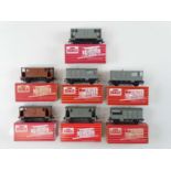 A group of HORNBY DUBLO OO gauge Brake vans, some in Tony Cooper repro boxes - G/VG in G boxes (7)