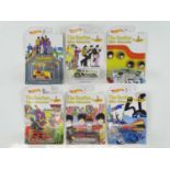 A complete set of HOTWHEELS limited edition "The Beatles Yellow Submarine" series comprising all 6