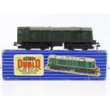 A HORNBY DUBLO L30 OO gauge 3-rail Bo-Bo diesel locomotive in BR green numbered D8000 - G in G box