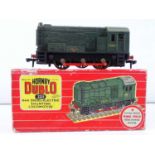 A HORNBY DUBLO 2231 OO gauge 2-rail diesel shunting locomotive in BR green livery - G in F/G box