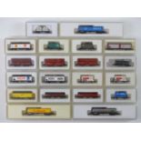 A mixed group of MARKLIN Z gauge wagons - VG in G/VG boxes (20)