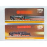 A pair of MARKLIN Z gauge German outline steam locomotives comprising 8827 and 88991 - VG in G boxes