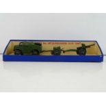 A DINKY 697 25-Pounder Gun Unit set - G in G box