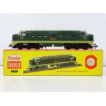 A HORNBY DUBLO 2234 OO gauge 2-rail Deltic diesel locomotive in BR two tone green livery "