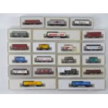 A mixed group of MARKLIN Z gauge wagons - VG in G/VG boxes (20)