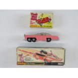 A group of DINKY TV related models comprising a 100 Lady Penelope's FAB 1 (unboxed, no missiles),