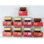 A group of HORNBY DUBLO OO gauge Refrigerator and Gunpowder vans, some in Tony Cooper repro