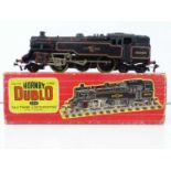 A HORNBY DUBLO 2218 OO gauge class 4MT steam locomotive in BR black numbered 80033 - G in F/G box (