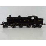 A finescale O gauge kitbuilt Fowler 2-6-4 tank steam locomotive in LMS black numbered 2314 - G/VG in