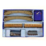 A HORNBY DUBLO OO gauge EDP1 3-rail Passenger Train set with "Sir Nigel Gresley" steam locomotive, 2