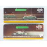 A pair of MARKLIN Z gauge German outline electric locomotives comprising 8811 and 8822 - VG in G