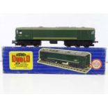 A HORNBY DUBLO 3233 OO gauge 3-rail Co-Bo diesel locomotive in BR green livery - G/VG in G box