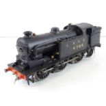 A finescale O gauge kitbuilt class N2 0-6-2 steam tank locomotive in LNER weathered black numbered