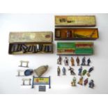 A group of HORNBY SERIES O gauge Modelled Miniatures comprising a large quantity of figures and