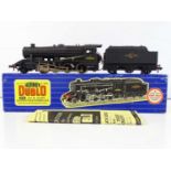 A HORNBY DUBLO 3224 OO gauge 3-rail class 8F steam locomotive in BR black numbered 48094 - G/VG in G