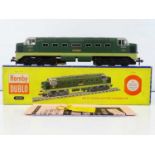 A HORNBY DUBLO 3234 OO gauge 3-rail Deltic diesel locomotive in BR two tone green livery 'St