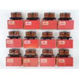 A group of HORNBY DUBLO OO gauge Prestwin silo wagons, some in Tony Cooper repro boxes - G/VG in G