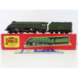 A HORNBY DUBLO 2211 OO gauge class A4 steam locomotive in BR green "Golden Fleece" - VG in G/VG box