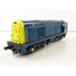 A finescale O gauge kitbuilt class 20 diesel locomotive in BR blue numbered 20122, appears to be