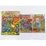 FANTASTIC FOUR LOT (3 in Lot) - (1965/76 - MARVEL - UK Price Variant & UK Cover Price) Includes