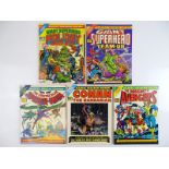 MARVEL TREASURY EDITION LOT - (5 in Lot) - (MARVEL - US Price & UK Price Variant) - Includes
