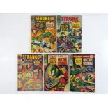 STRANGE TALES: DOCTOR STRANGE & NICK FURY #144, 145, 148, 152, 155 (5 in Lot) - (1966/67 -