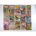 KULL THE CONQUEROR, CONAN THE BARBARIAN, MACHINE MAN, WAR IS HELL LOT (15 in Lot) - (MARVEL - UK