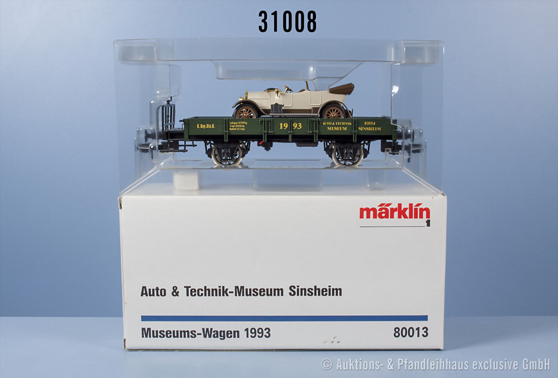 Märklin "die neue 1" 80013 Auto- und Technik-Museum Sinsheim, Museumswagen von 1993, ...