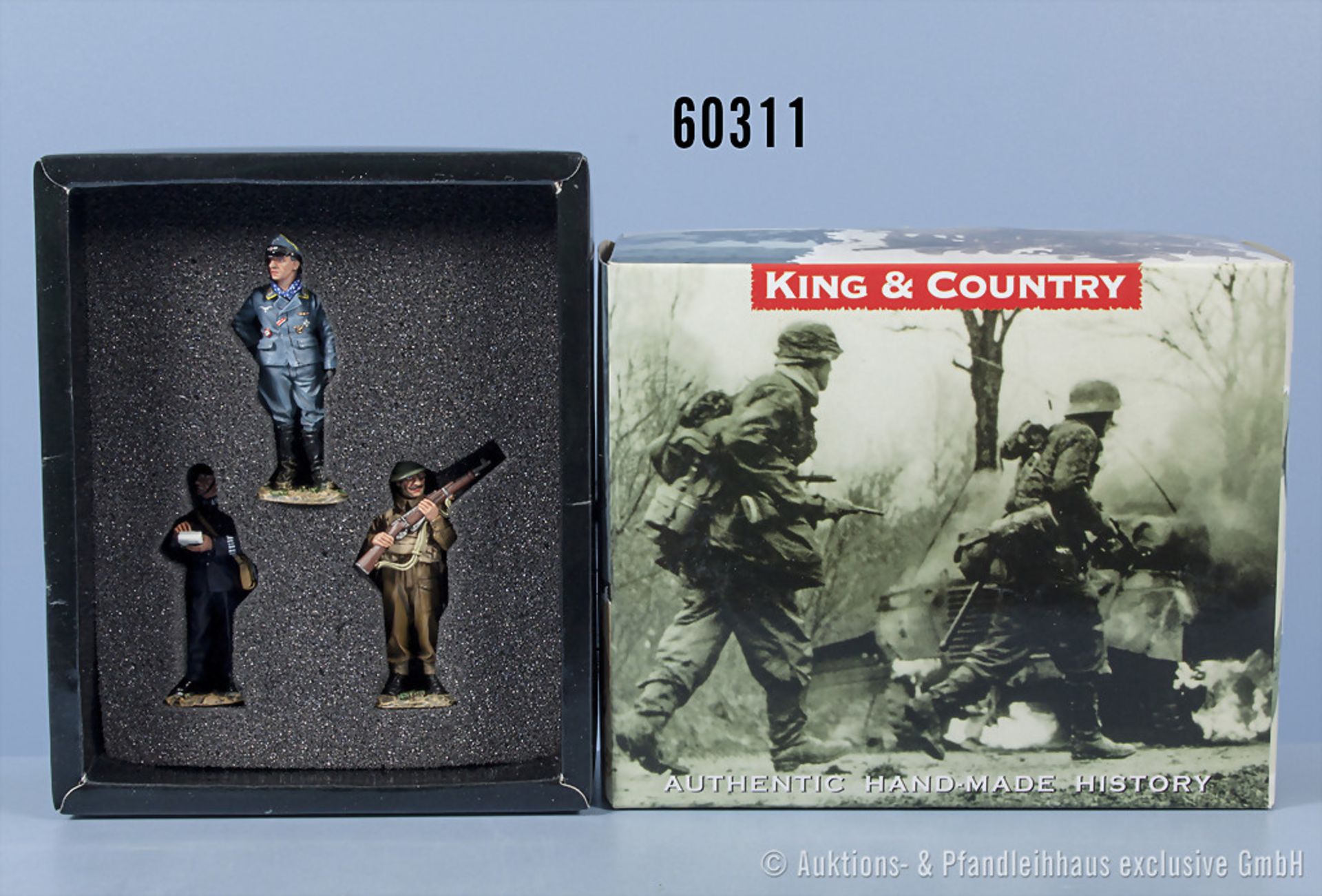 King & Country FOB061 "For You Fritz The War is Over !", lack. Metallausf., neuwertiger ...