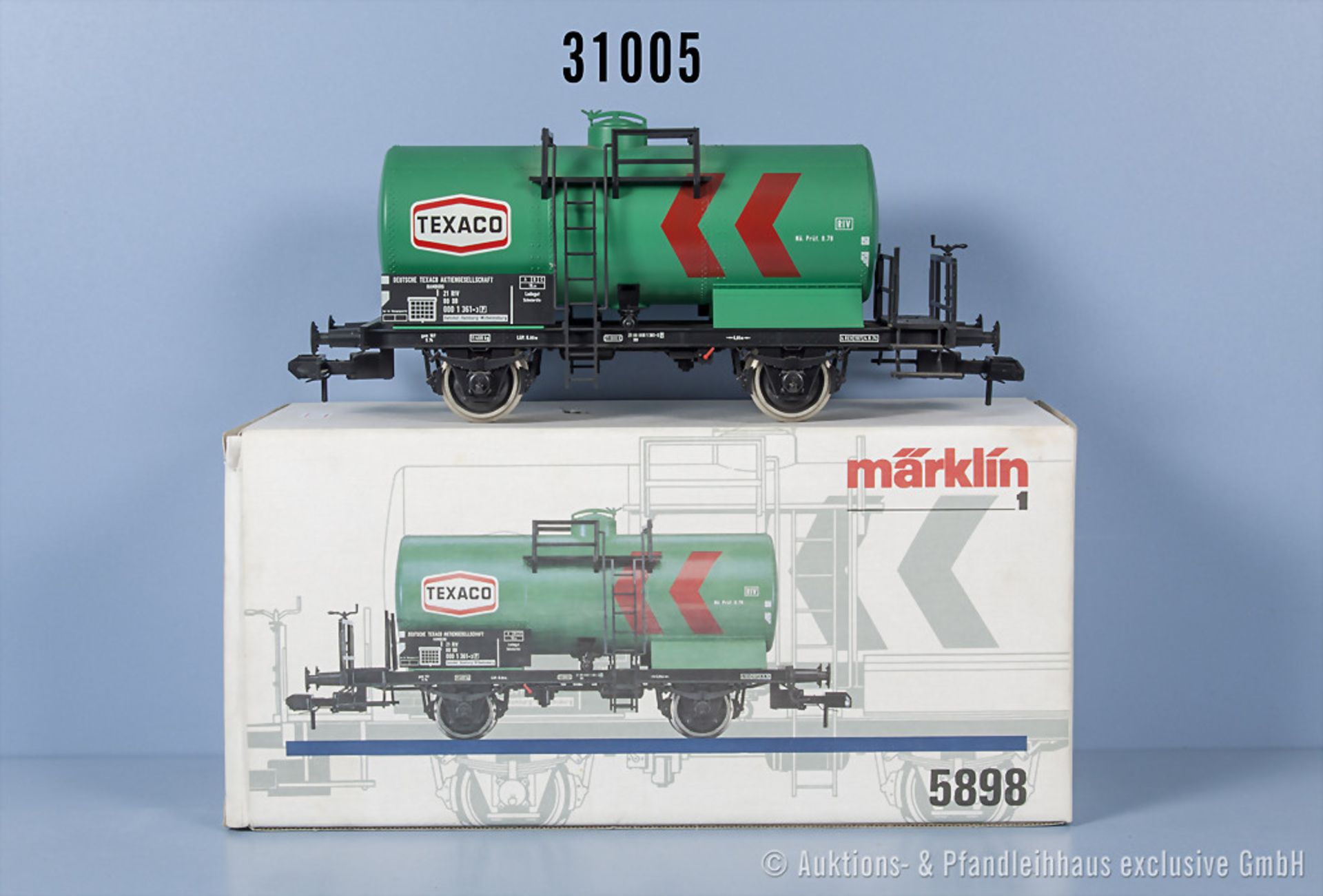 Märklin "die neue 1" 5898 Kesselwagen, Zustand 1, in OVP, verstaubt, OVP mit ...