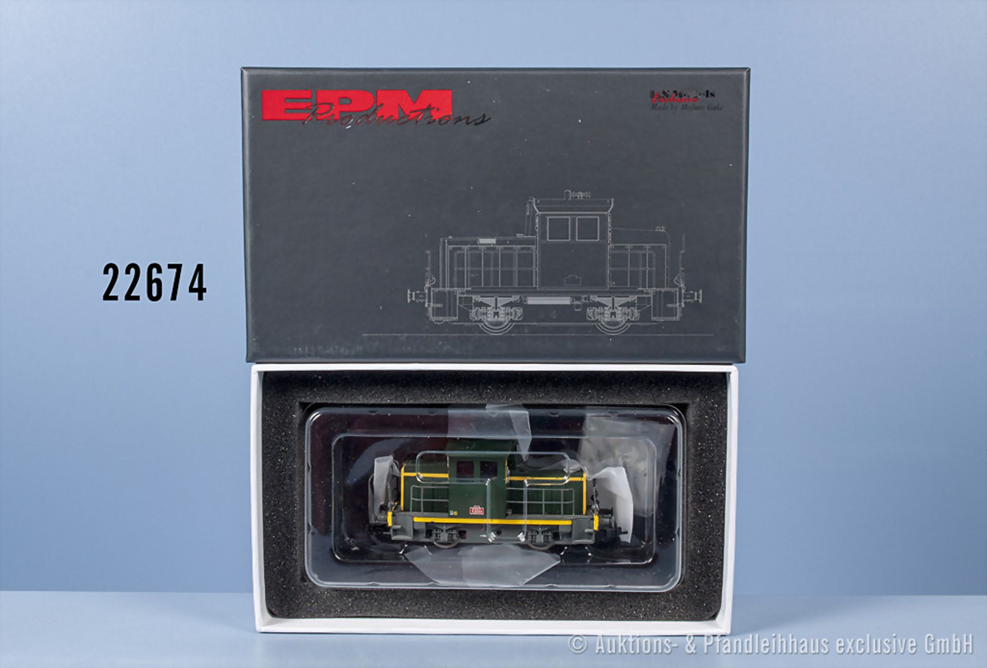 EPM Productions/LS-Modells E12.33.06 Diesellok der SNCF, BN Y.6565, mit Sound, Zustand ...