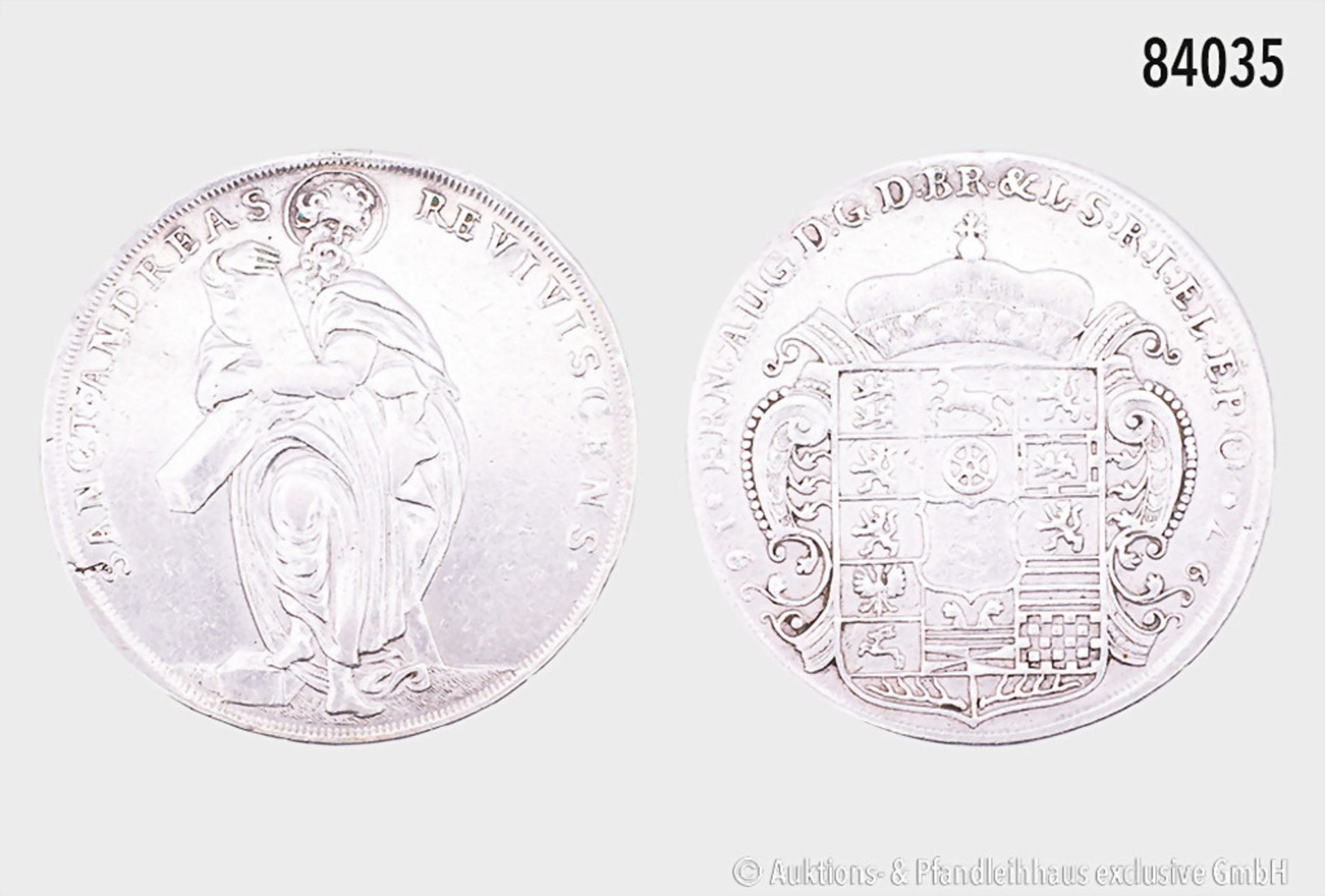 Braunschweig-Calenberg-Hannover, Ernst August (1679-1698), Taler 1697, Clausthal, ...