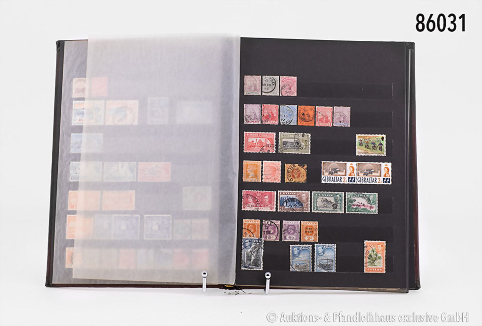 Konv. 11 Briefmarken-Alben, dabei alle Welt, Österreich, englische Kolonien, ... - Bild 3 aus 4