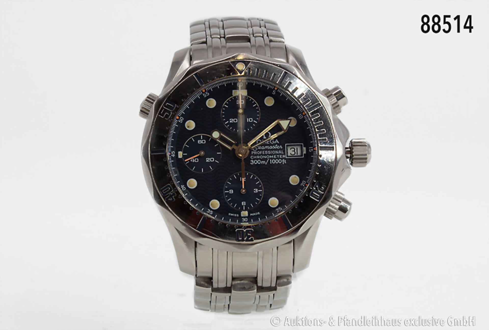 Omega Seamaster Profesional Diver 300 M Chronograph, Ref. 25988000 (?) Automatic, ...