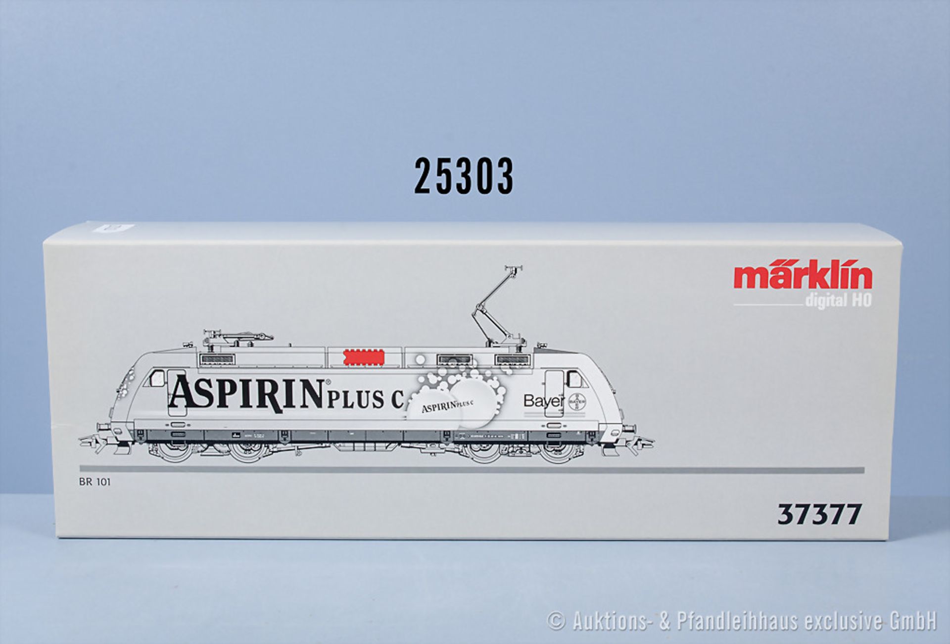 Märklin fx digital H0 37377 E-Lok der DB, BN 101 099-0, Zustand 0-1, in OVP, OVP mit ...