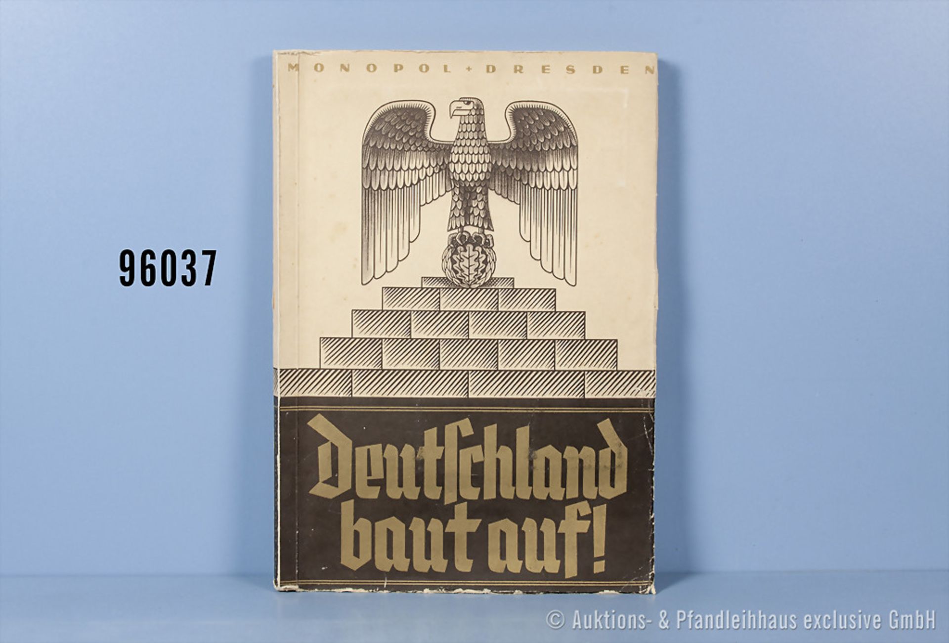 Sammelbilderalbum "Deutschland baut auf!" n.A.d.E. komplett, guter Zustand mit ...