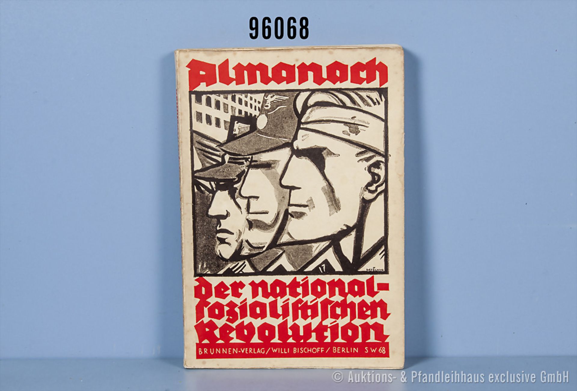 Buch "Almanach der nationalsozialistischen Revolution", herausgegeben von Wilhelm Kube, ...