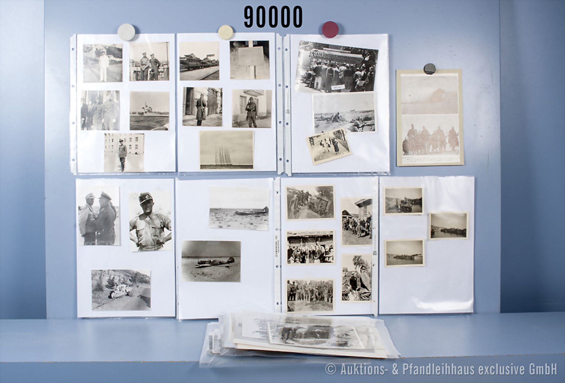 Die Positionen 90000 bis 90050 beinhalten das aufgelöste Fotoarchiv, originale ...